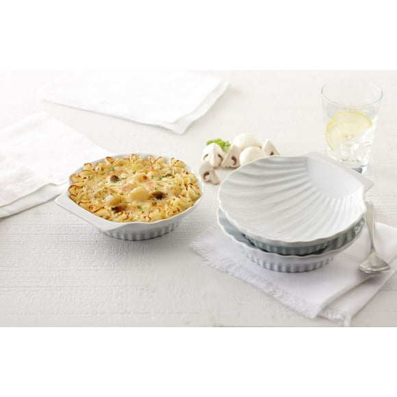 Trudeau Maison 4-Piece Shell Dish Set